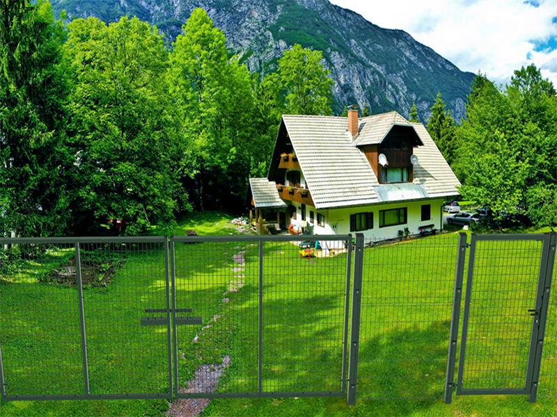 Забор для небольшой дачи 6 соток