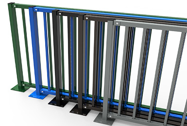 Забор из профиля