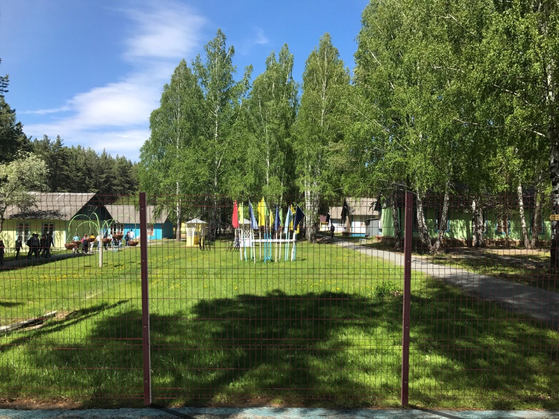 Ограждение для детского лагеря