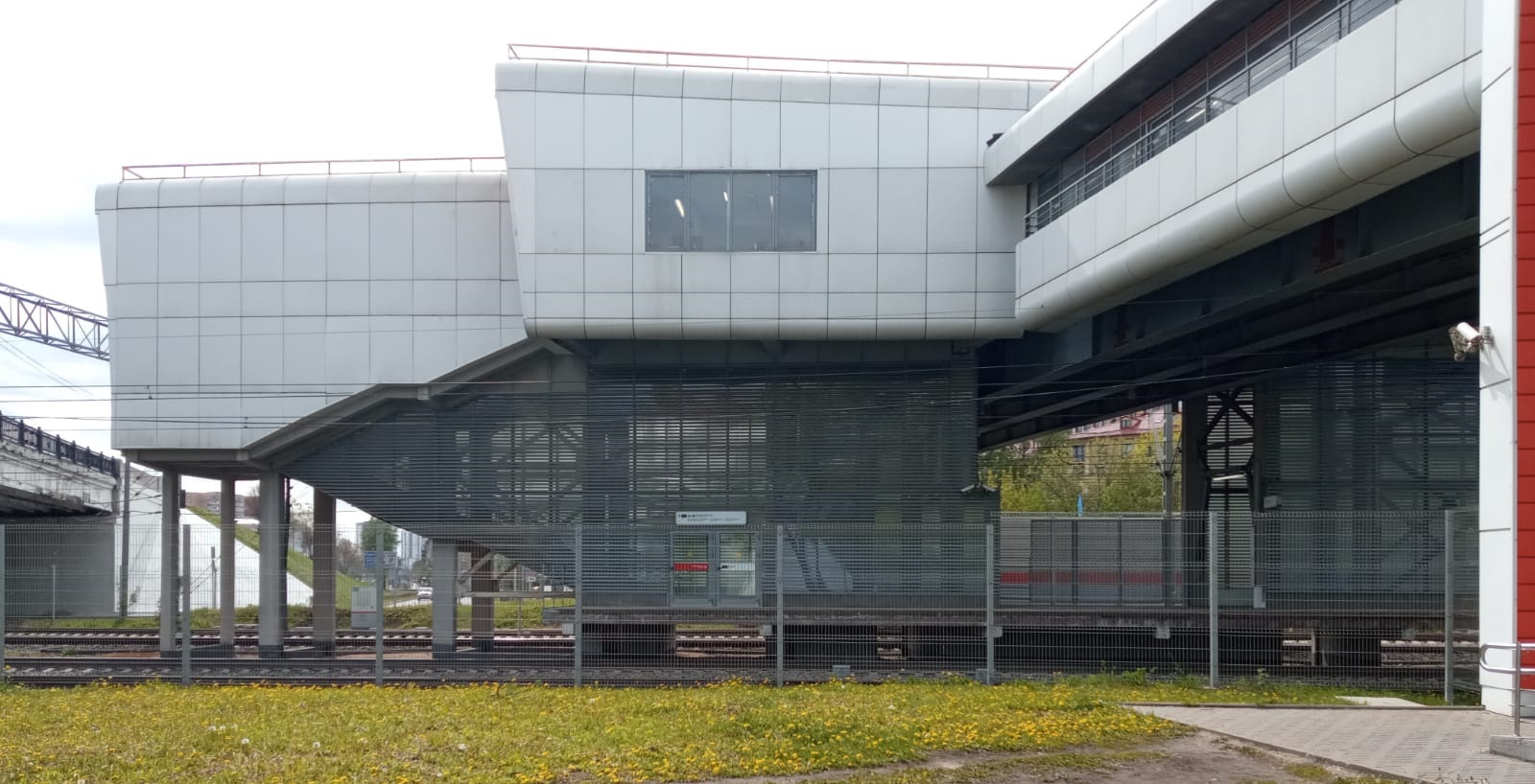 3Д панели как основа ограждения для станций МЦК