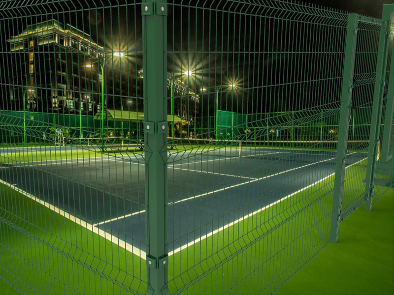 Ограждение теннисного корта 25х30