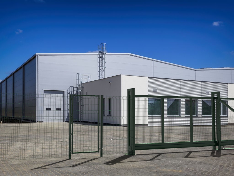 3D забор для склада